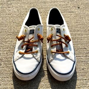 Beige SPERRY Slip On Sneakers